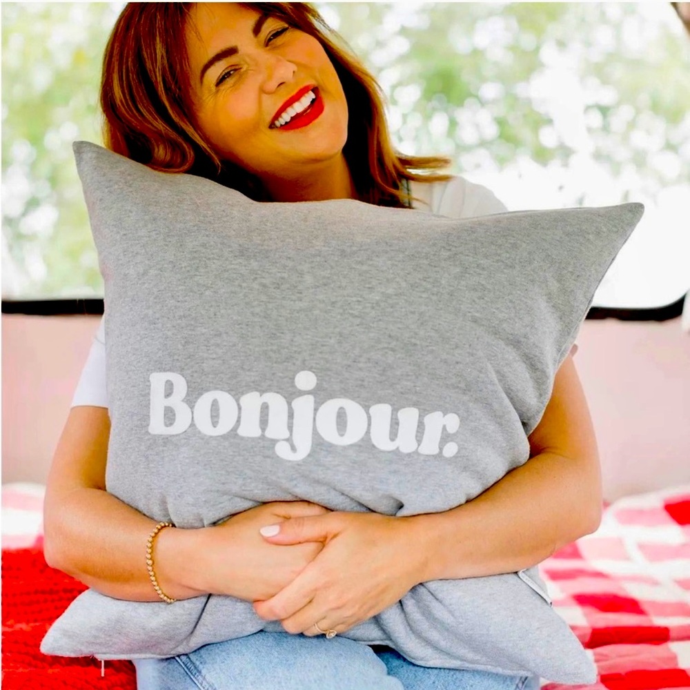 Province of Canada Bonjour Cushion Cover from Jillybox.